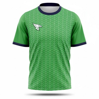 Full-Color Spandex Short Sleeve T-Shirt Interlock 180 GSM