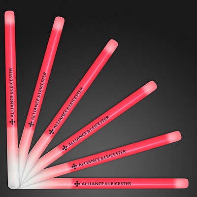 9.4" Red Glow Stick Wands - PRINTED