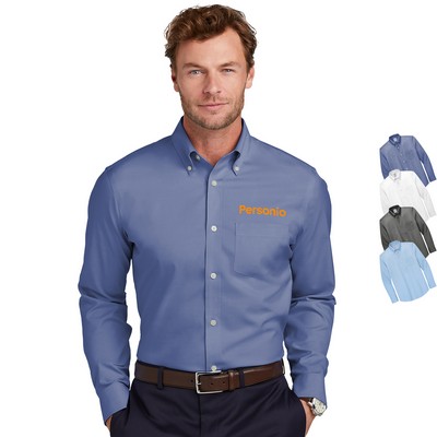 Brooks Brothers® Wrinkle-Free Stretch Pinpoint Shirt